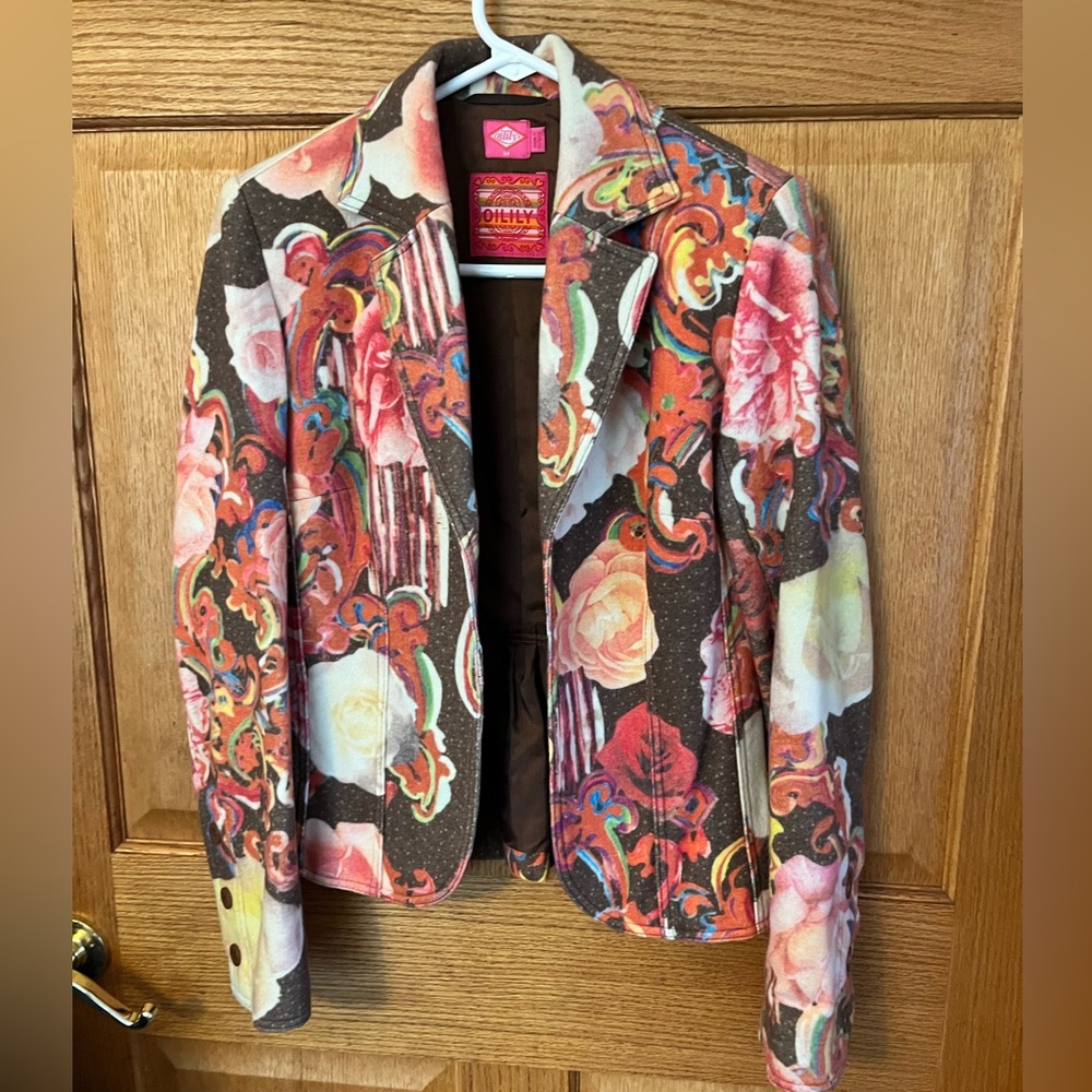 Desigual Women's Floral Blazer - Multicolor